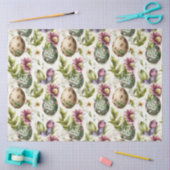 Ostereier Vintag nostalgisches Muster Nr. 14 Seidenpapier (Basteln)