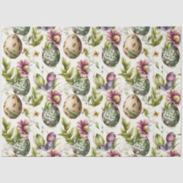 Ostereier Vintag nostalgisches Muster Nr. 14 Seidenpapier