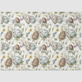 Ostereier Vintag nostalgisches Muster Nr. 16 Seidenpapier