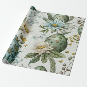 Ostereier Vintag nostalgisches Muster Nr. 2 Geschenkpapier