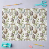 Ostereier Vintag nostalgisches Muster Nr. 9 Seidenpapier (Basteln)