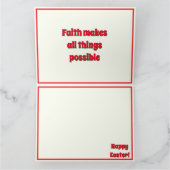 Ostereier Vintag Populäre Sammlung Karte (Innenseite)