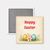 Ostereier Vintag Populäre Sammlung Magnet (Vorderseite/Rückseite)