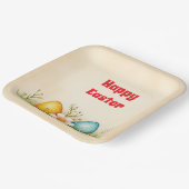 Ostereier Vintag Populäre Sammlung Pappteller (Gewinkelt)