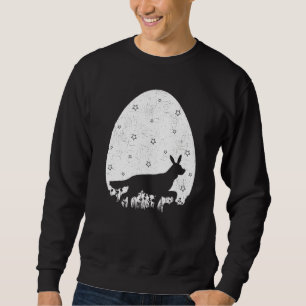 Ostereier Vintag Retro Stil Irish Setter Dog Ea Sweatshirt