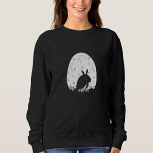 Ostereier Vintag Retro Stil Manatee Ostersonne Sweatshirt