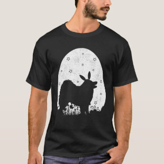 Ostereier Vintag Retrostil Samoyed Dog Oster T-Shirt