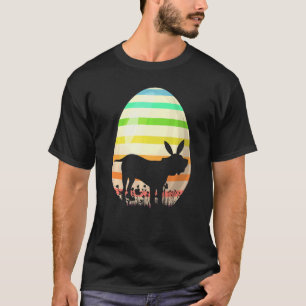 Ostereier Vintag Style Englisch Mastiff Hund Easte T-Shirt