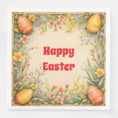 Ostereier Vintag Trendy Collection Serviette (Vorderseite)