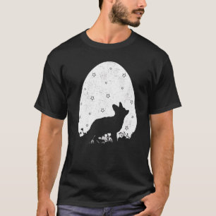 Ostereier Vintager Stil Fennec Fox Ostersonntag T-Shirt