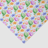 Ostereier Wasserfarben-Frühjahrsmuster Seidenpapier (Ausschnitt)