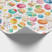 Ostereier - Wrapping Paper Geschenkpapier (Ecke)