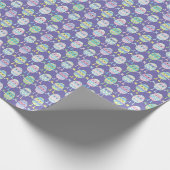 Ostereier Wrapping Paper Geschenkpapier (Ecke)