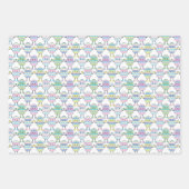 Ostereier Wrapping Paper Geschenkpapier Set (Vorderseite 2)