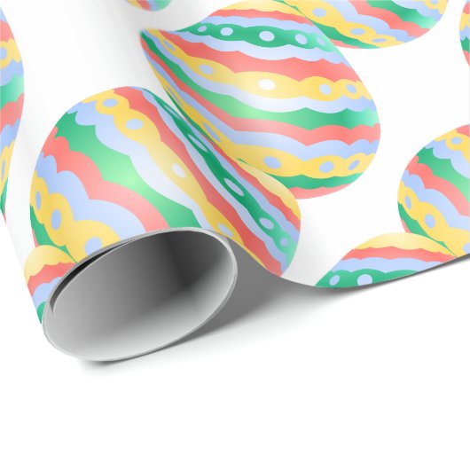 Ostereier Wrapping Papier Feste Ostern Geschenkpap Geschenkpapier (Rolleneckpunkt)