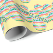 Ostereier Wrapping Papier Feste Ostern Geschenkpap Geschenkpapier (Rolleneckpunkt)