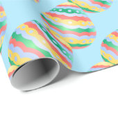 Ostereier Wrapping Papier Feste Ostern Geschenkpap Geschenkpapier (Rolleneckpunkt)