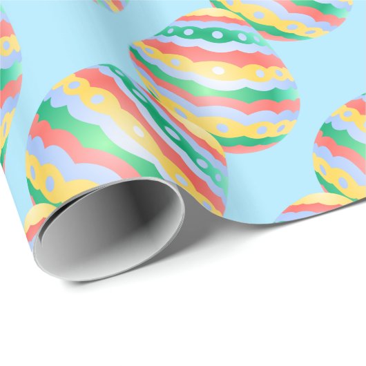 Ostereier Wrapping Papier Feste Ostern Geschenkpap Geschenkpapier (Rolleneckpunkt)