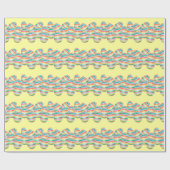 Ostereier Wrapping Papier Feste Ostern Geschenkpap Geschenkpapier (Flach)