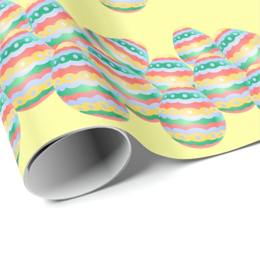 Ostereier Wrapping Papier Feste Ostern Geschenkpap Geschenkpapier (Rolleneckpunkt)