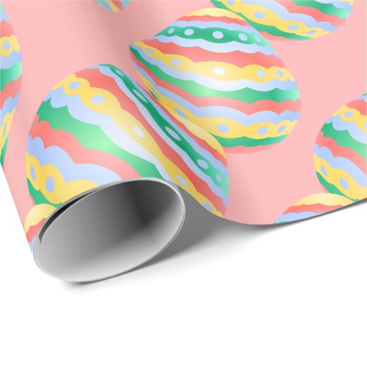 Ostereier Wrapping Papier Feste Ostern Geschenkpap Geschenkpapier (Rolleneckpunkt)