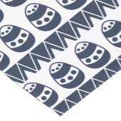 Ostereier Zickzack Streifen glückliche Ostermuster Kurzer Tischläufer (Ecke)