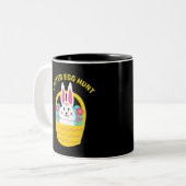 Ostereier Zweifarbige Tasse (Vorderseite Links)
