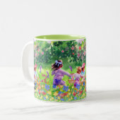 Ostereier Zweifarbige Tasse (Vorderseite Links)