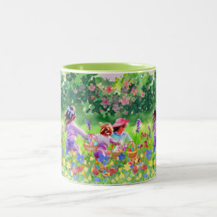 Ostereier Zweifarbige Tasse