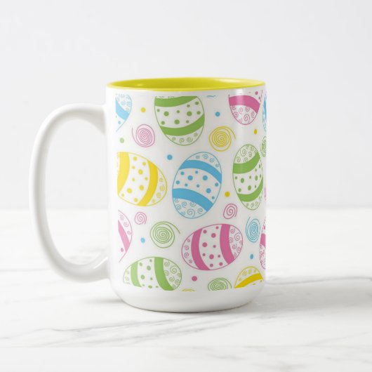 Ostereier Zweifarbige Tasse (Links)