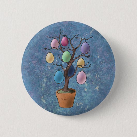 Ostereierbaum Button (Vorderseite)