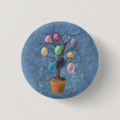 Ostereierbaum Button (Vorderseite)