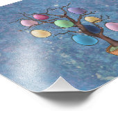 Ostereierbaum Fotodruck (Ecke)