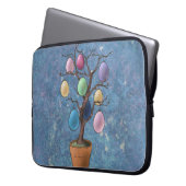 Ostereierbaum Laptopschutzhülle (Vorderseite Links)