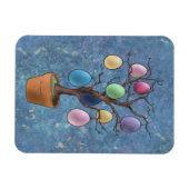 Ostereierbaum Magnet (Horizontal)
