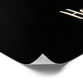 Ostereierdekoration Poster (Ecke)