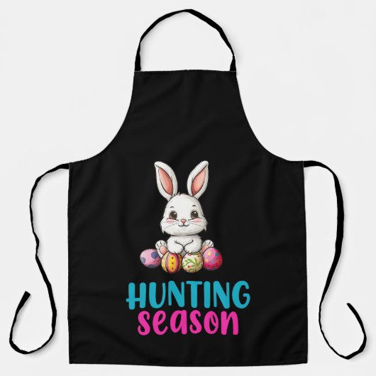 Ostereierjagd - Humorvoll Schürze (Vorderseite)