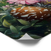 Ostereierjagd in Fantasy Forest Poster (Ecke)