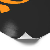 Ostereierjagd. Kaninchen Poster (Ecke)