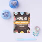 Ostereierjagd mit Ostereiern Flyer (Einzeln)