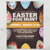 Ostereierjagd mit Ostereiern Flyer (Vorne)