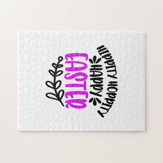 Ostereierjagd - Niedlich Ostern Puzzle (Horizontal)