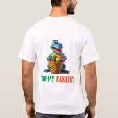 Ostereierjagd - Niedlich T-Shirt (Rückseite)