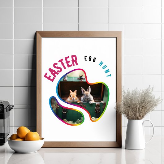 Ostereierjagd - Osterhase Poster