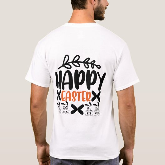 Ostereierjagd - Ostern T-Shirt (Rückseite)