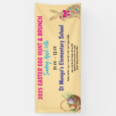 Ostereierjagd Personalisiert Banner (Vertikal)
