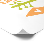 Ostereierjagd Poster (Ecke)