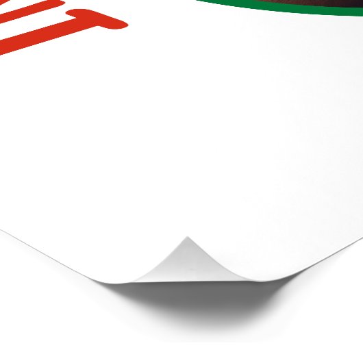 Ostereierjagd - Spaß Poster (Ecke)