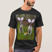 Ostereierjagd und Party Hunde Männer Dunkler T - S T-Shirt (Vorderseite)