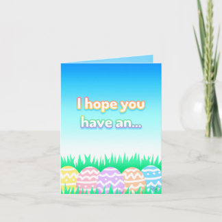 Ostereierkarte Karte